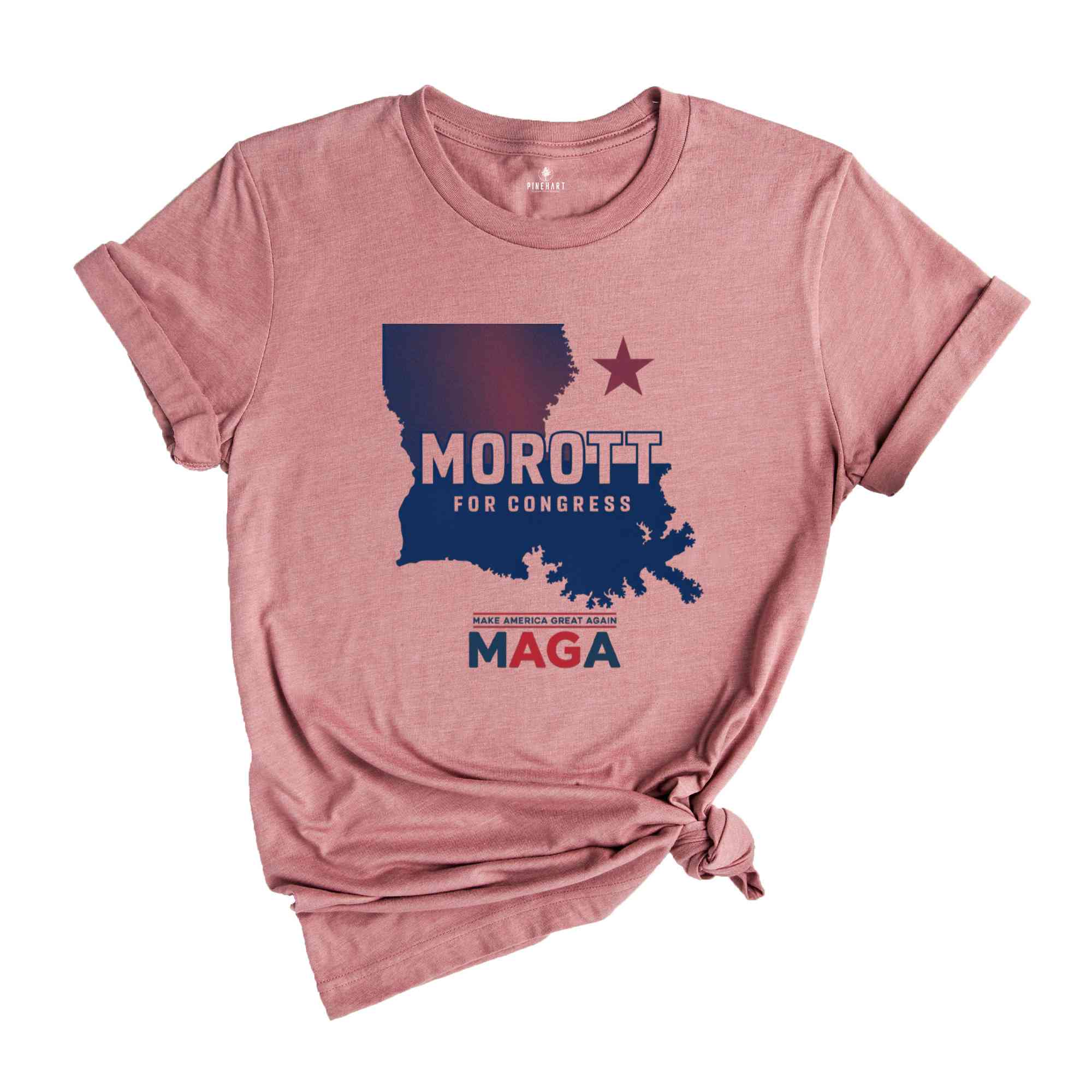 Morott for Congress Shirt, Louisiana Election Tee, Political Campaign Merchandise, Election Day Apparel, Vote Morott Campaign T-Shirt