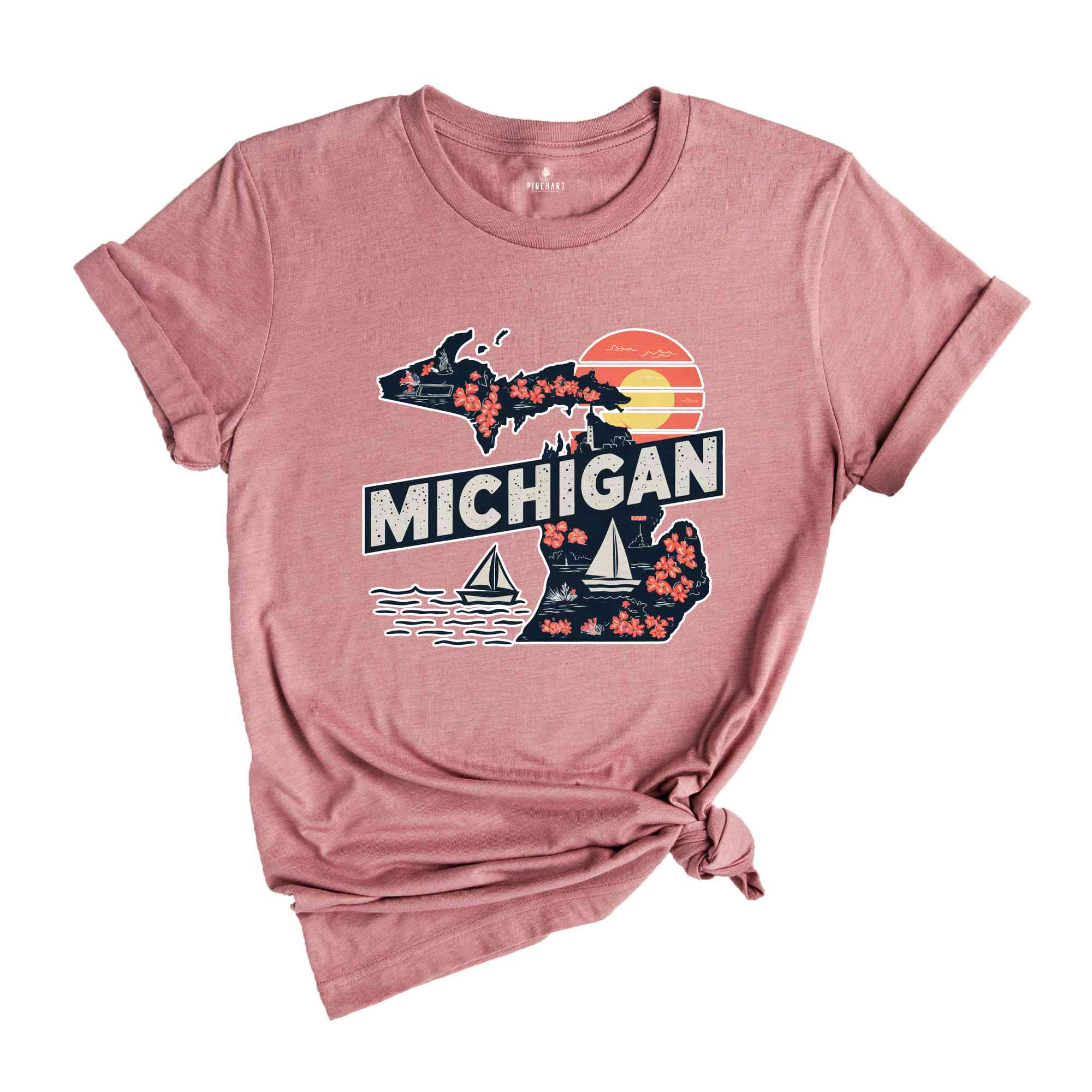 Retro State Of Michigan Shirt, State Of Michigan Shirt, State Shirt, Michigan Shirt, Michigan Lover Shirt, Family Trip Shirt, Travel Shirt