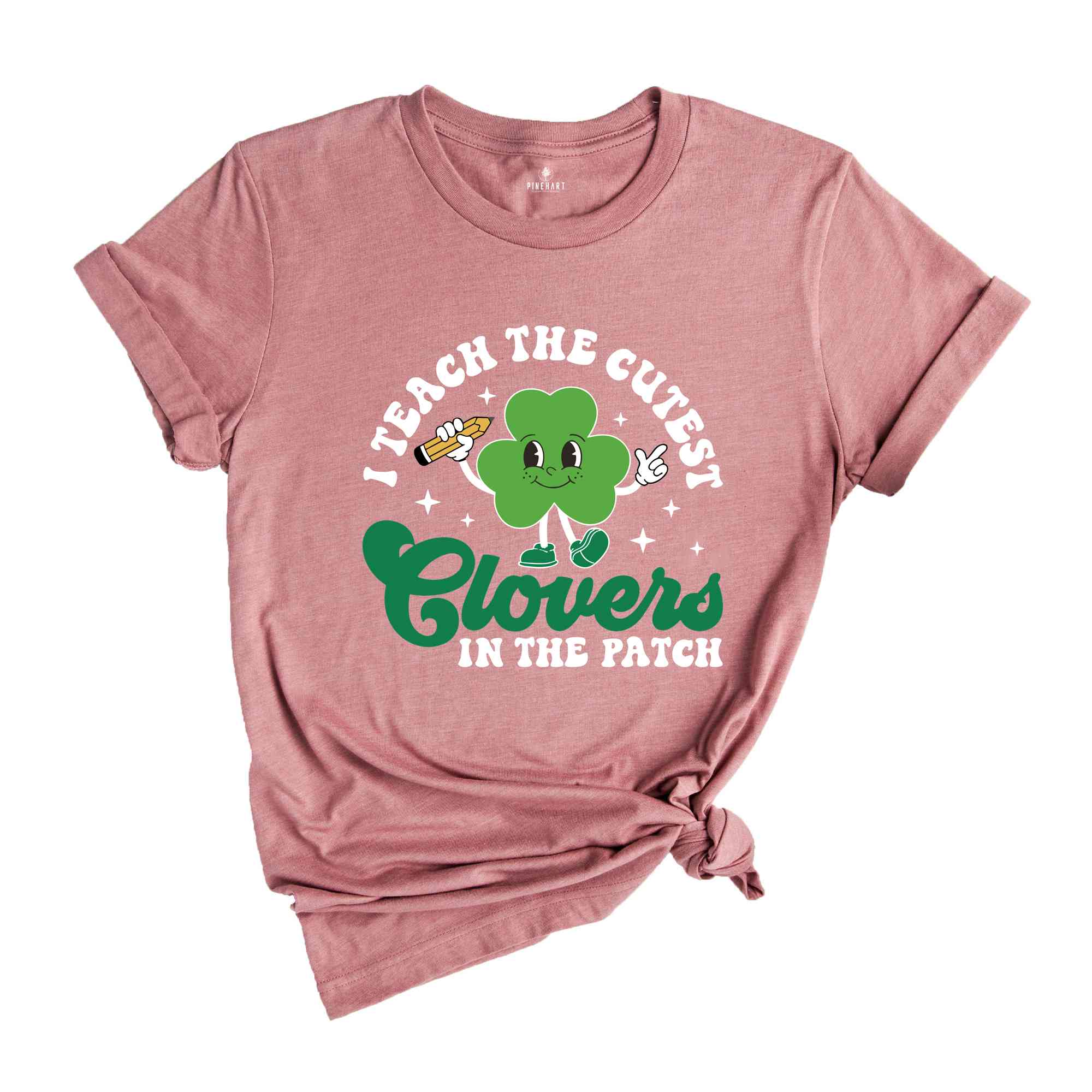 I Teach The Cutest Clovers In The Patch Shirt, Retro St Patrick’s Day, Teacher Shirt, St Patrick Shirt