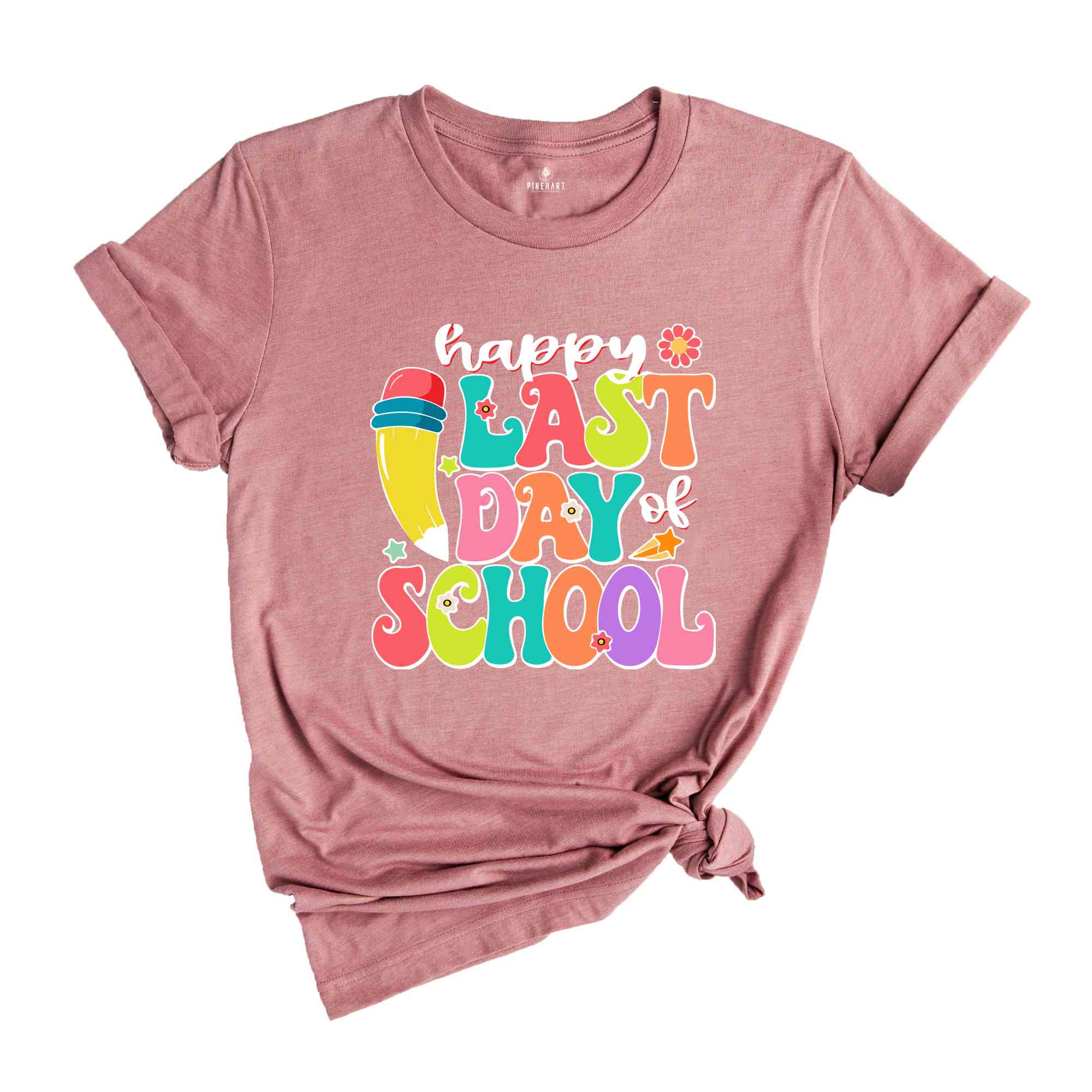 Happy Last Day Of School Shirt, Teacher T-shirt, School Shirt, Last Day Shirt, Retro End Of School Shirt