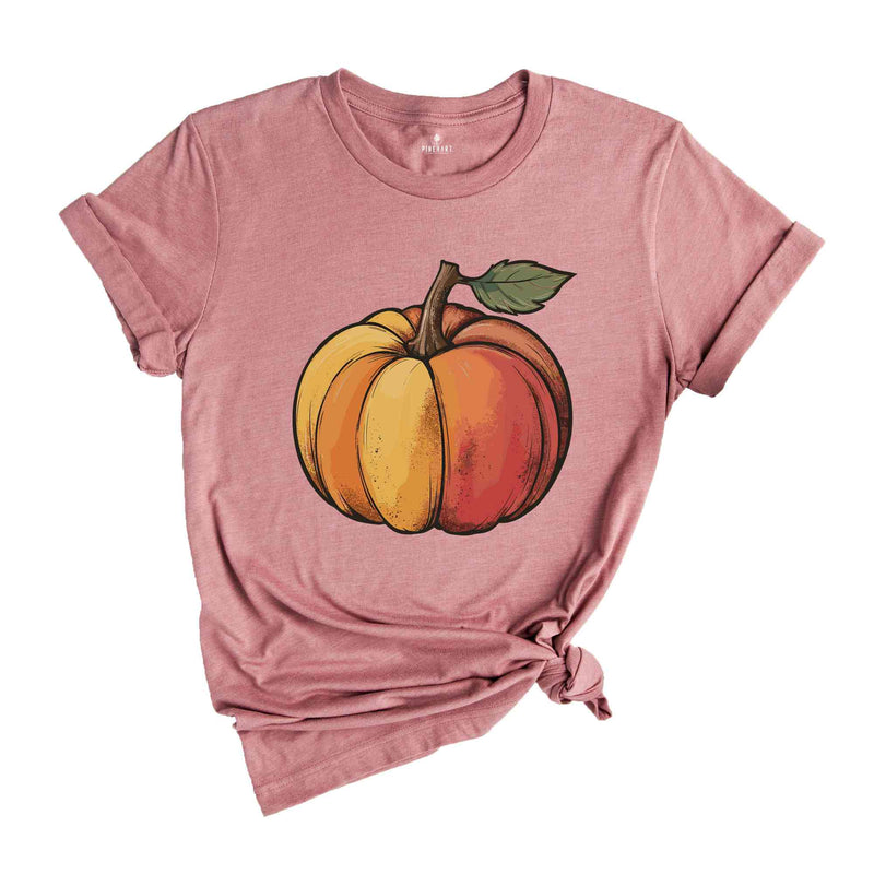 Colorful Pumpkin Shirt, Cute Pumpkin Shirt, Watercolor Pumpkins, Halloween Shirt, Autumn Shirt, Cute Fall Shirt, Gift For Halloween