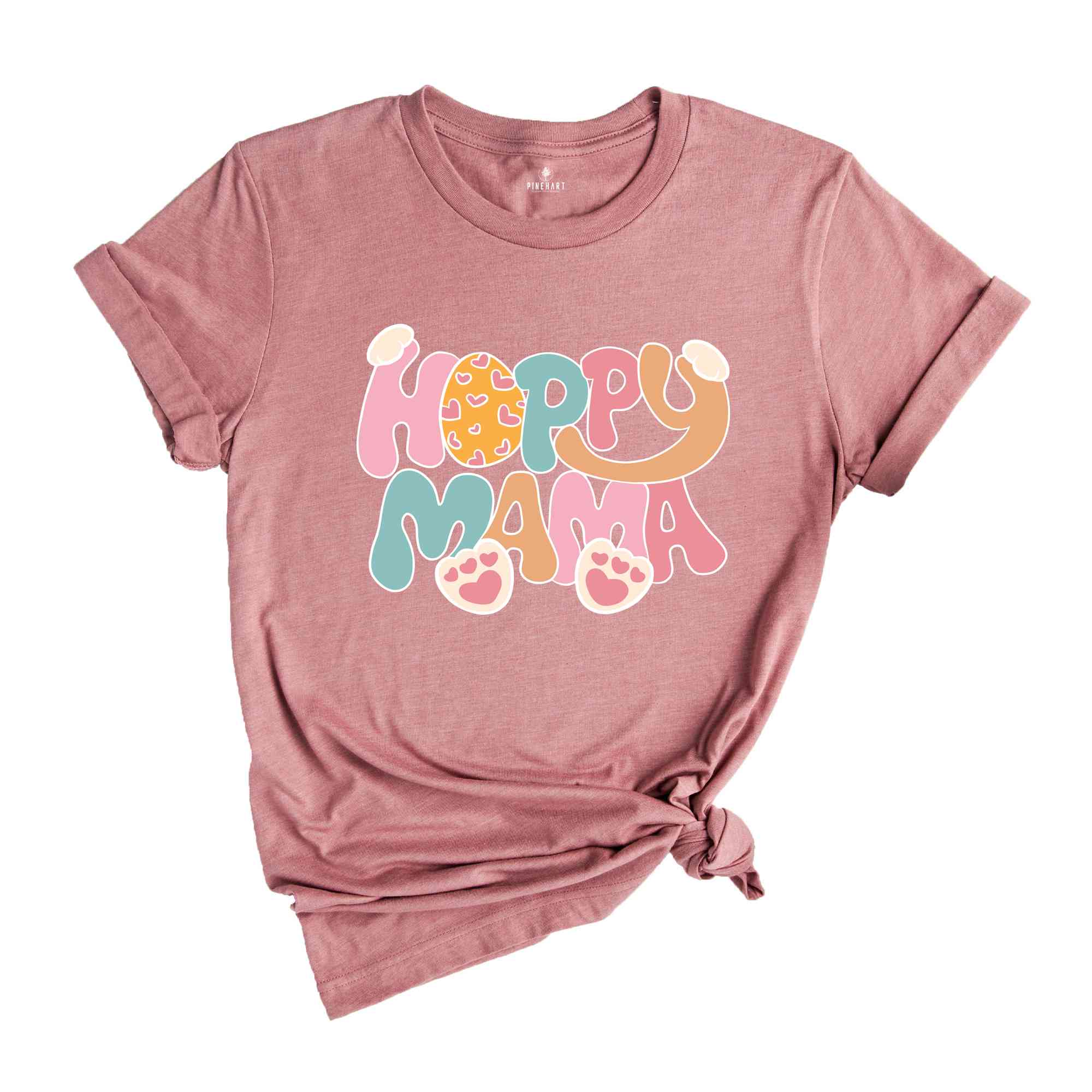 Hoppy Mama Shirt, Easter Day Shirt, Mom Easter Shirt, Gift For Mom, Happy Easter Shirt, Easter Bunny Shirt, Bunny Mom Shirt, Mama Bunny