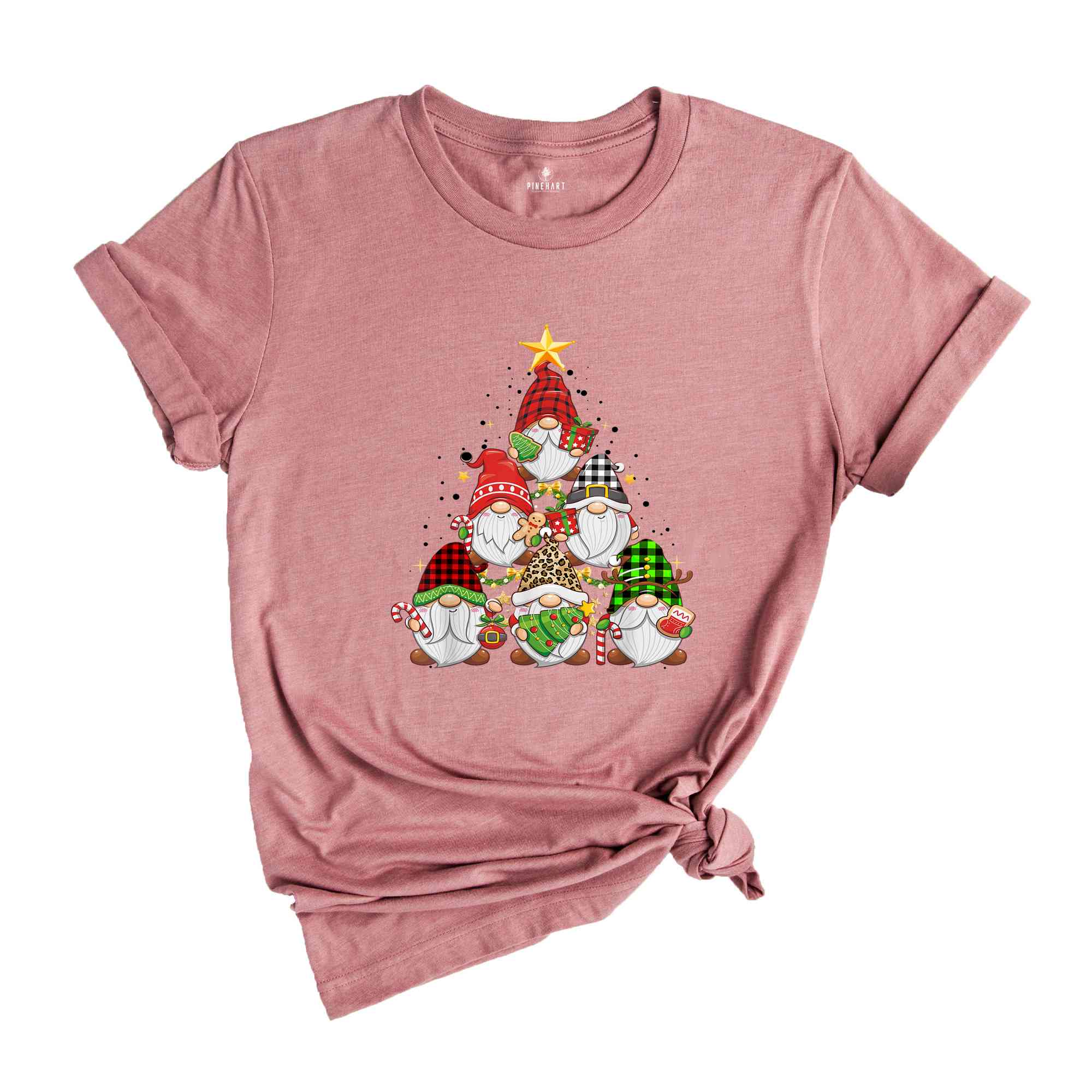 Christmas Gnomes Tree Shirt, Cousin Group Shirt, Cute Christmas Gnomes Gift, Christmas Shirt For Family, Family Matching