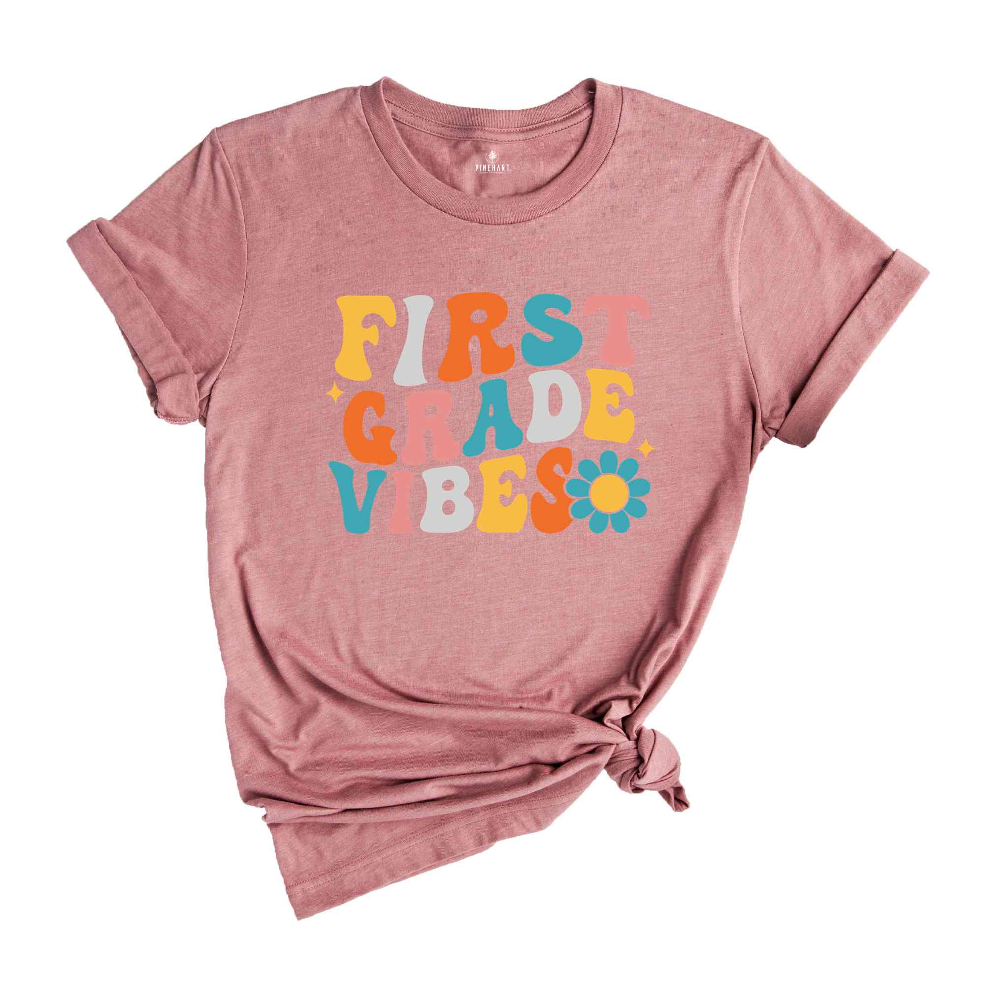 First Grade Vibes Shirt, Back To School Shirt, Cute Back To School Shirt, Elementary School, Teacher Student Back To School Gift