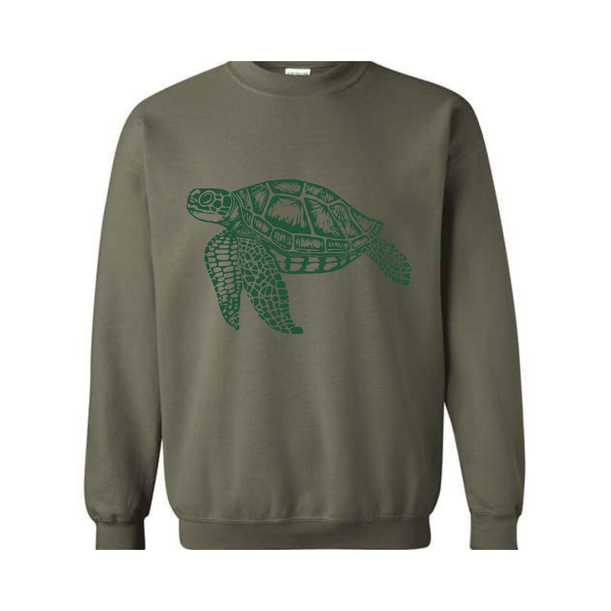 Turtle Sweatshirt, Sea Turtle Sweatshirt, Marine Life Sweatshirt, Wildlife Sweatshirt, Tortoise Sweatshirt