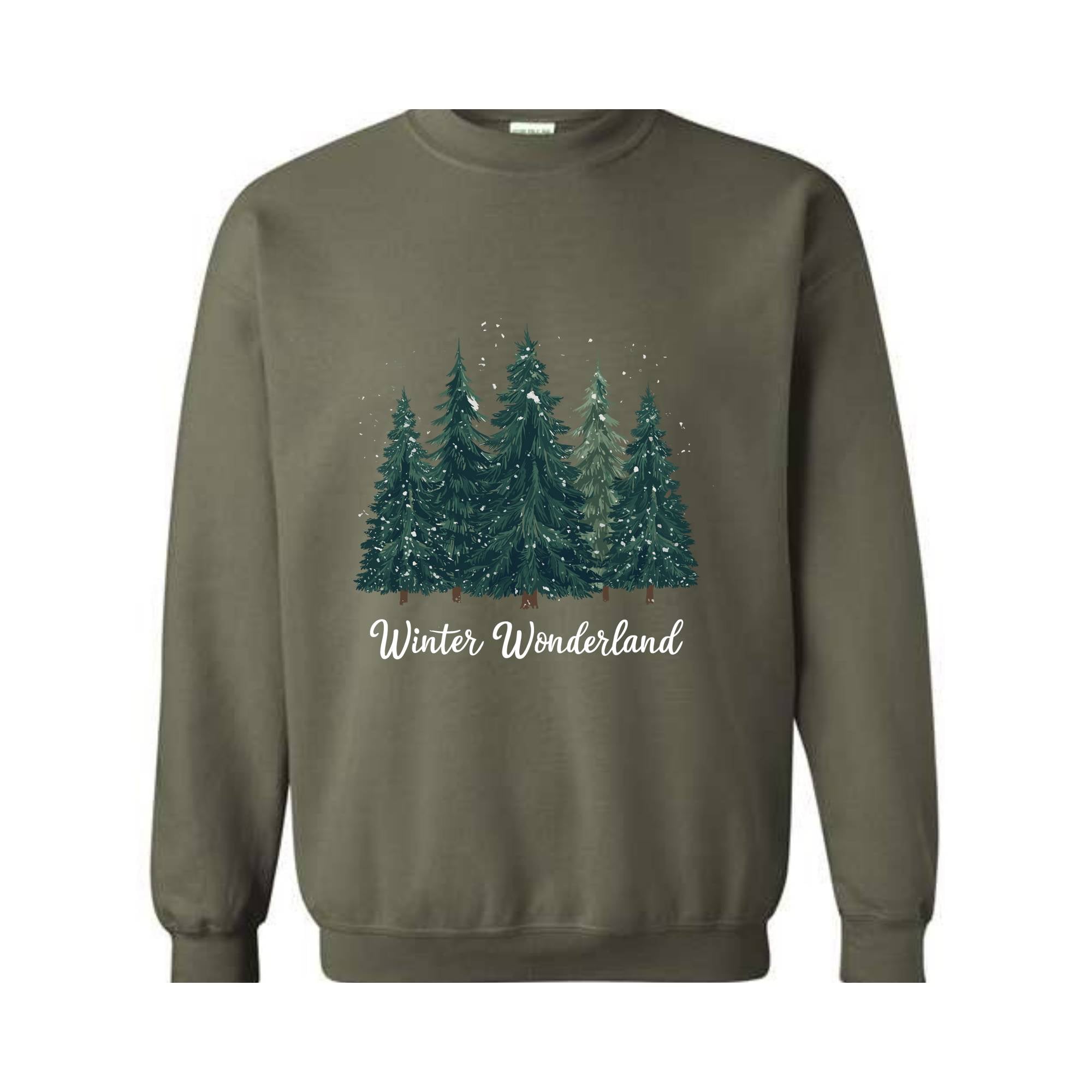 Winter Wonderland Sweatshirt, Winter Sweatshirt, Christmas Sweatshirt, Christmas Gift, Winter Christmas Sweatshirt