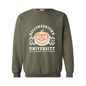 Retro Halloweentown University Sweatshirt, Vintage Halloween Sweater, Halloweentown Sweatshirt, Pumpkin Horror Shirt