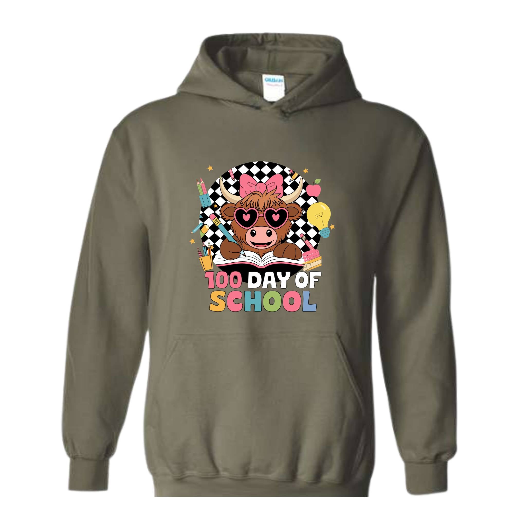 100 Days Of School Sweatshirt, 100 Days Hoodie, School Hoodie, Teacher gift, Teacher Hoodie, New Teacher Hoodie, Cute Mom Hoodie