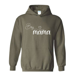 Boy Mama Sweatshirt, Mama Hoodie, Boy Mom Sweater, Mom Hoodie, New Mom Sweater, Funny Mom Hoodie, Trendy Sweater