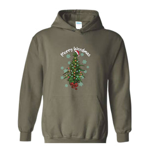 Merry Weedmas Sweatshirt, Christmas Tree Sweatshirt, Christmas Sweatshirt, Santa Claus Sweatshirt, Christmas Gift