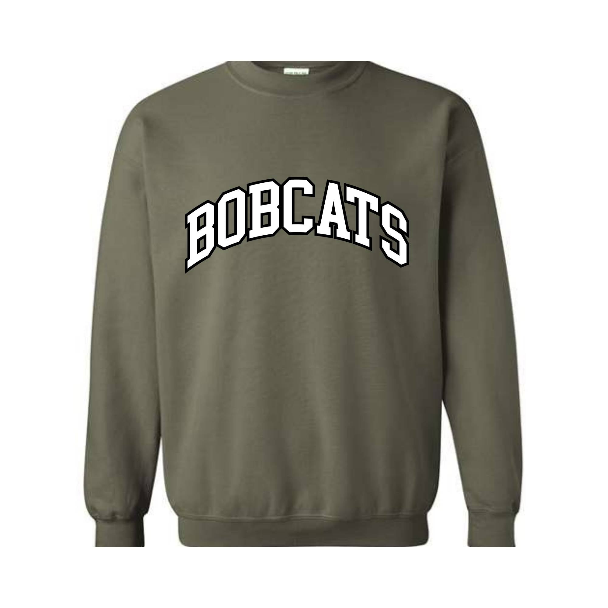 Team Mascot Sweatshirt, Bobcats Mascot Sweatshirt, Bobcats Team Spirit Sweatshirt, Bobcats Fan Sweatshirt, Bobcats School Sweatshirt