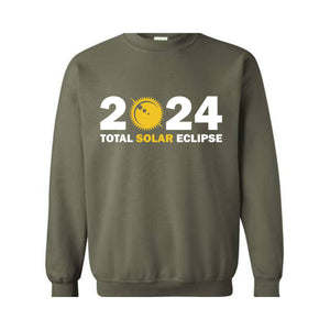 Total Solar Eclipse Tour 2024 Hoodie, Double-Sided Hoodie, Eclipse Event 2024 Hoodie, Gift For Eclipse Lover, April 8th 2024 Sweatshirt