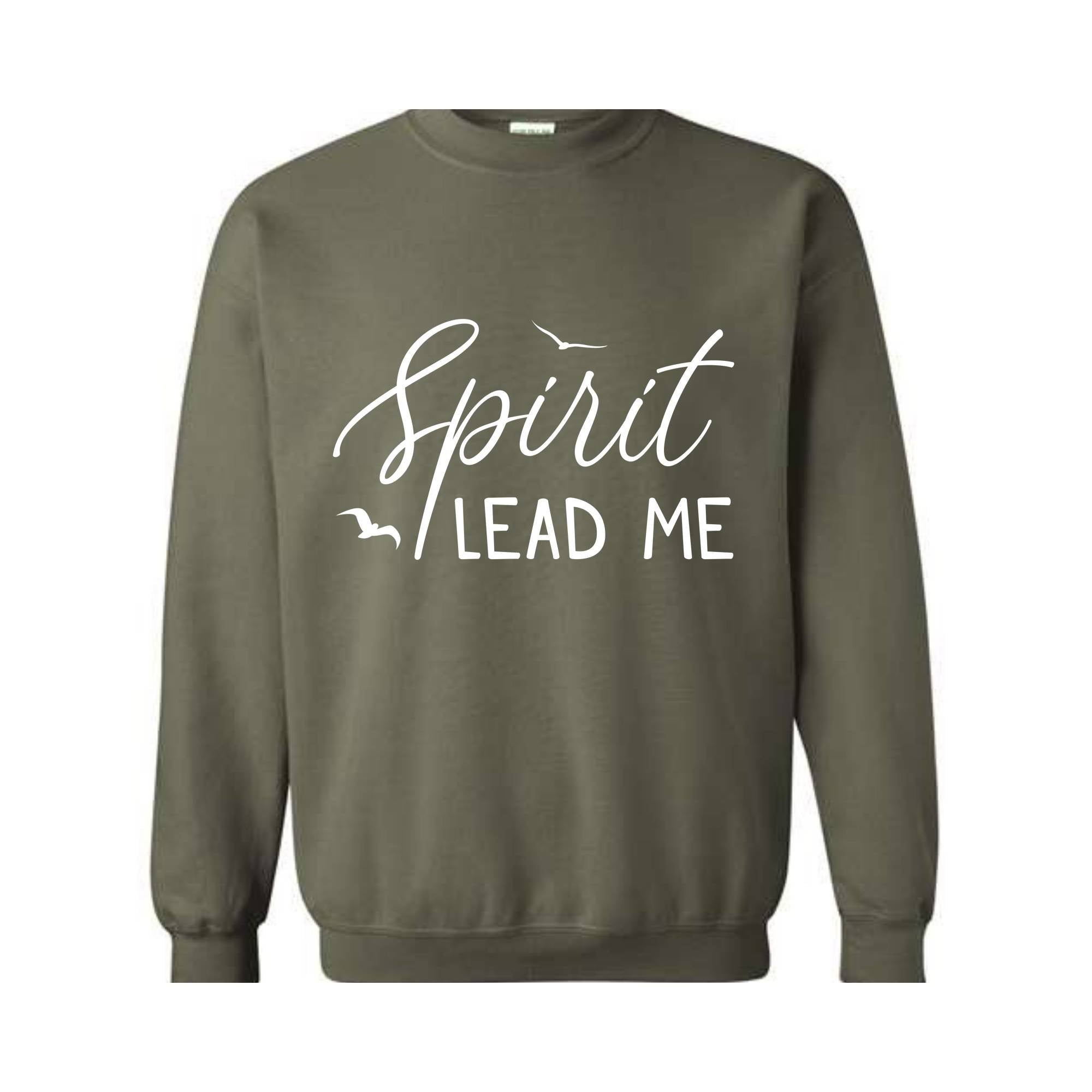 Spirit Lead Me Where My Trust Is Without Borders Sweatshirt, Religious Quote Sweatshirt, Elegant Boho Christian Quote Sweatshirt