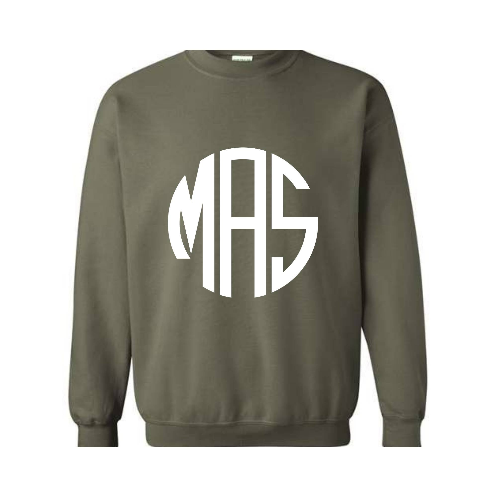 Monogram Sweatshirt, Monogram Hoodie, Custom Initials Sweatshirt, Custom Initials Hoodie, Custom Monogram Hoodie, Personalized Monogram