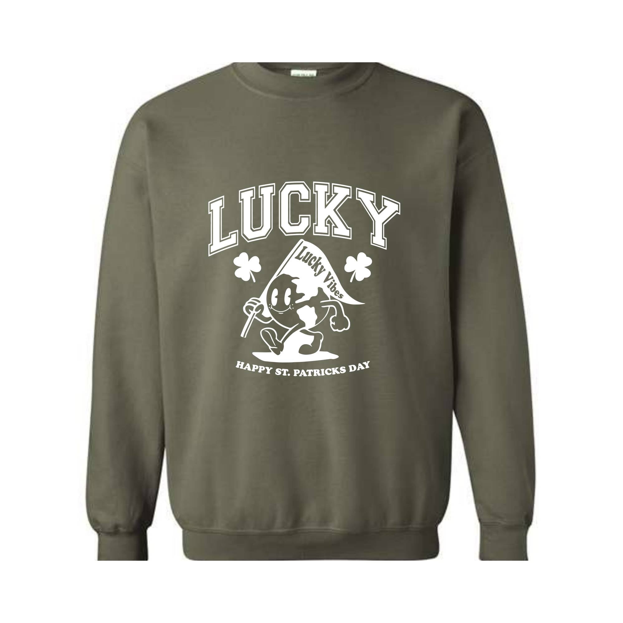 Lucky Sweatshirt, St Patricks Day Sweatshirt, Funny Sweatshirt, Irish Sweatshirt, Patrick's Green Sweatshirt, St Patrick's Day Hoodie