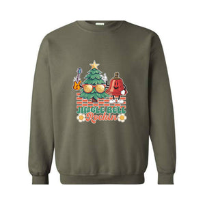 Jingle Bell Rockin' Sweatshirt, Christmas Party Sweater, Christmas Gift, Holiday Shirt, Funny Christmas Shirt, Christmas Party Sweater