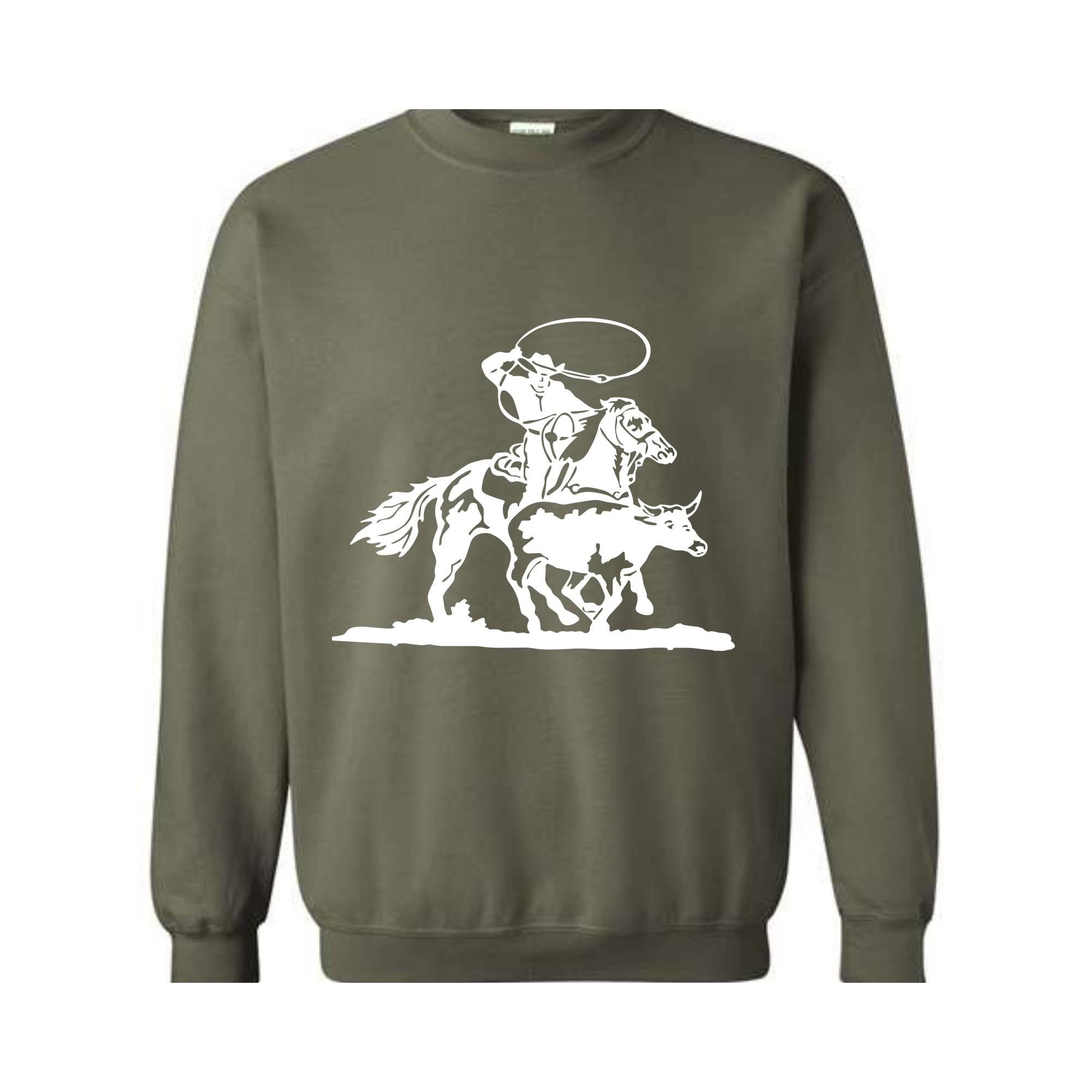 Cowboy Sweatshirt, Cowboy Roping Western Hoodie, Country Sweater, Desert Hoodie, Cowboys Gifts, Cowboy Rodeo Sweatshirt