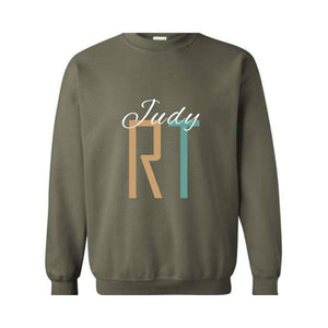 Respiratory Therapist Sweatshirt, Personalized , Lung Therapist Sweater, Respiratory Nurse Sweatshirt, Pulmonologist Gift