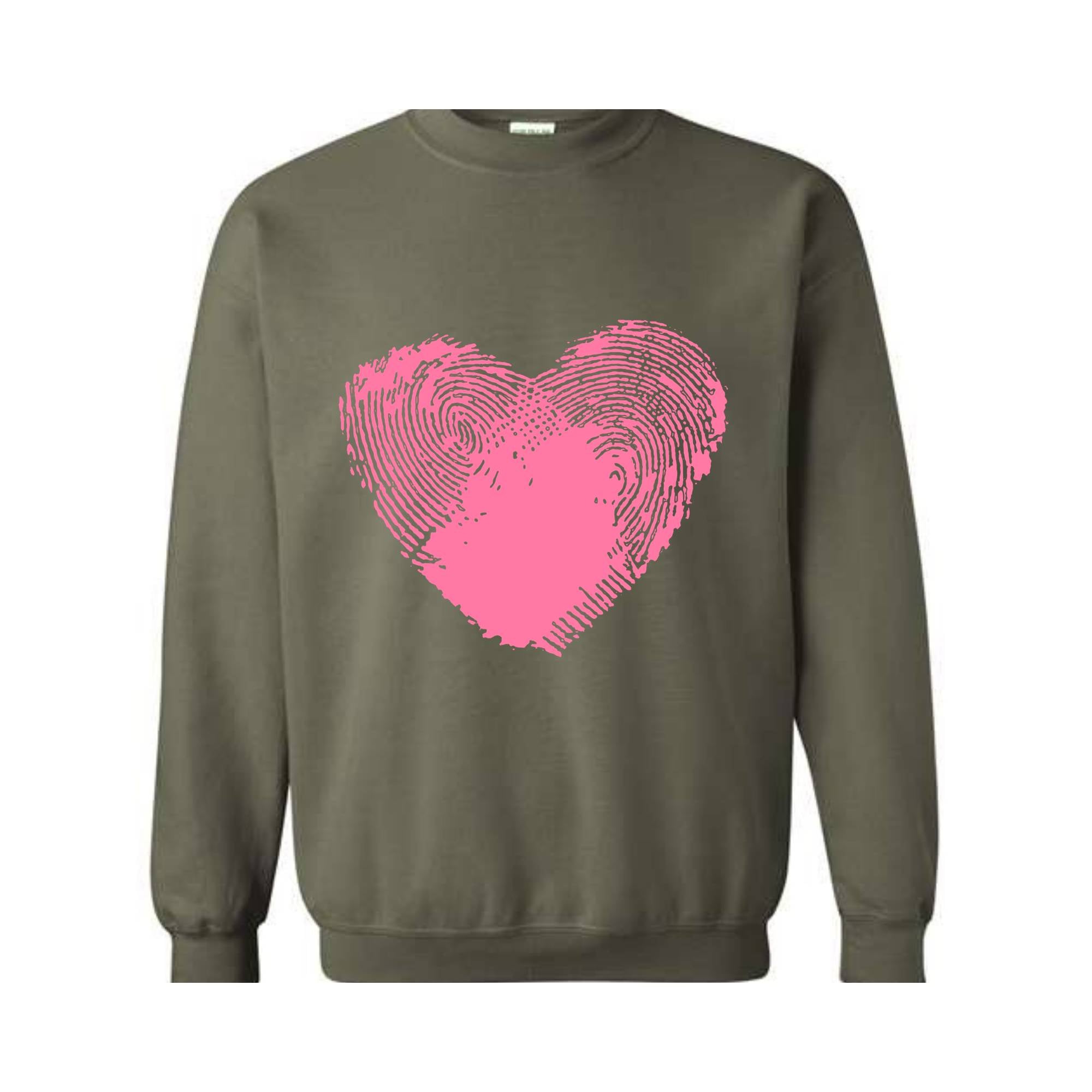 Valentine Sweatshirt, Romantic Love Sweater, Heart SweatShirt , Couples Gift, Cozy Valentines Day Pullover