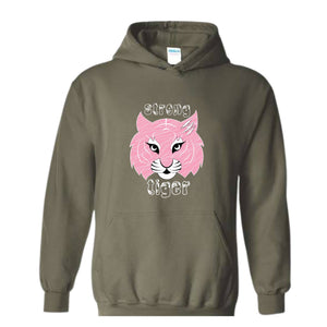 Tiger Sweater, Trendy Sweater, Pink Tiger, Resistance Tiger Sweatshirt, Strong Tiger Sweater, Strong and Resistant Qualities