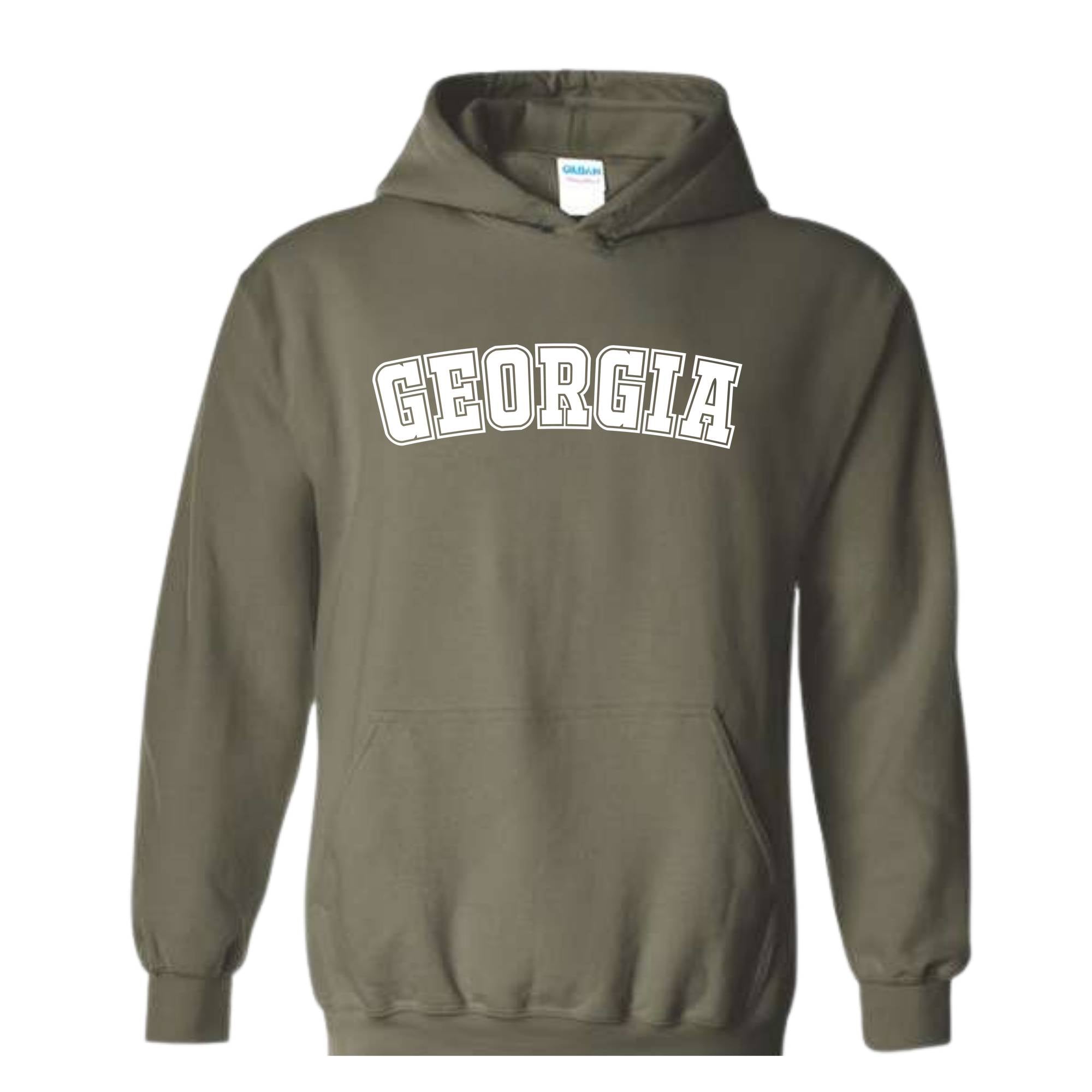 Georgia, Georgia Hoodie, Georgia Hoodie, Georgia Hoodie, Georgia Gift, College Hoodie, Georgia Apparel, Georgia State