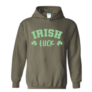 Irish Luck Sweatshirt, Lucky Sweatshirt, St Patricks Day Sweatshirt, Irish Sweatshirt, St Patricks Sweatshirt, Clover Sweatshirt