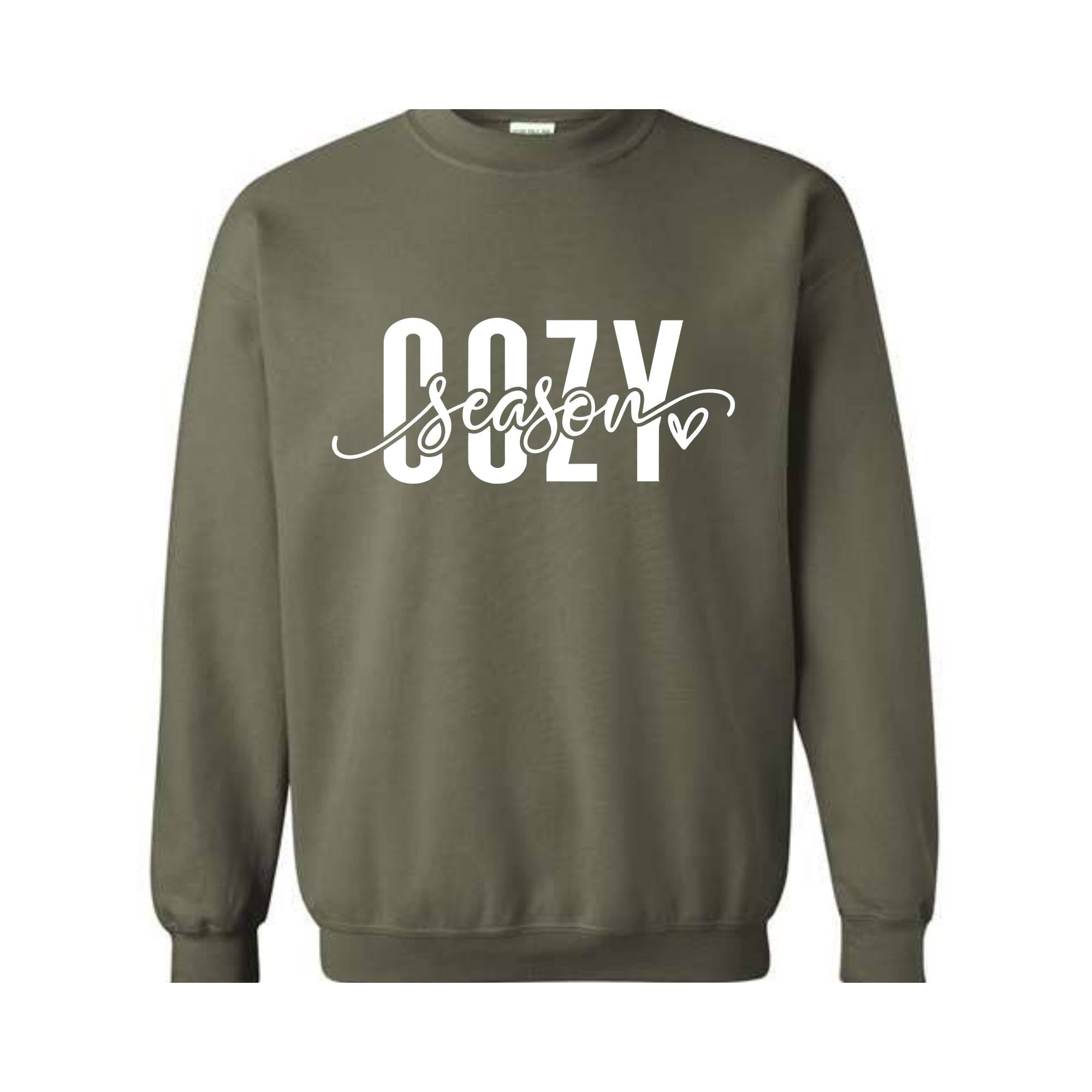 Cozy Season Sweatshirt, Winter Sweatshirt, Cosy Vibes Sweatshirt, Funny Christmas Sweatshirt, Christmas Mom Sweatshirt