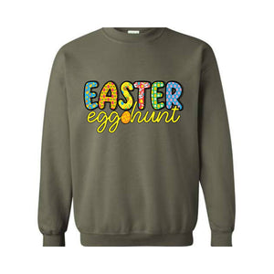 Easter Egg Hunter Sweatshirt, Happy Easter Sweatshirt, Funny Easter Sweatshirt, Easter Gift, Cute Sweatshirt