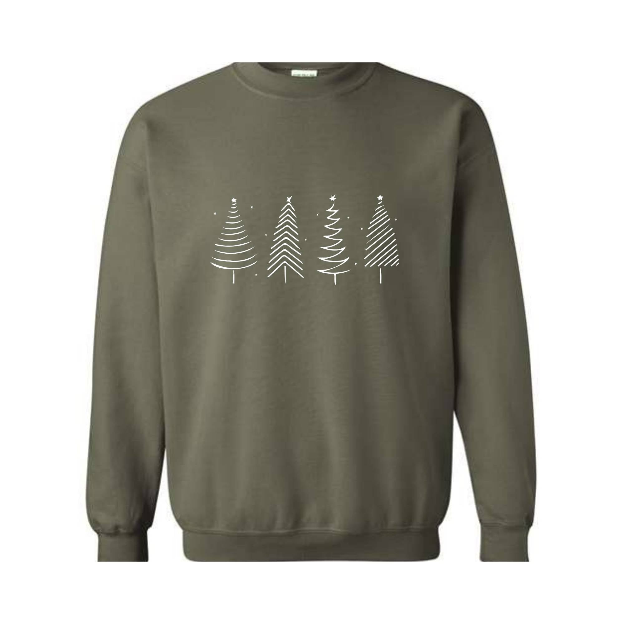 Christmas Tree Sweatshirt, Cute Christmas Sweatshirt, Holiday Season Sweatshirt, Christmas Gifts, Christmas Sweatshirt