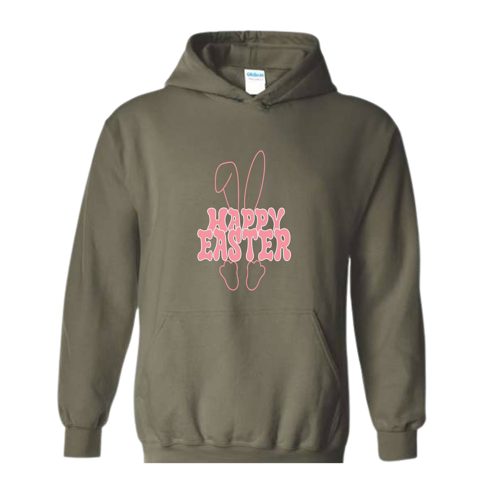 Happy Easter Hoodie, Easter Bunny Hoodie, Cute Bunny Hoodie, Christian Easter Hoodie, Easter Egg Hoodie