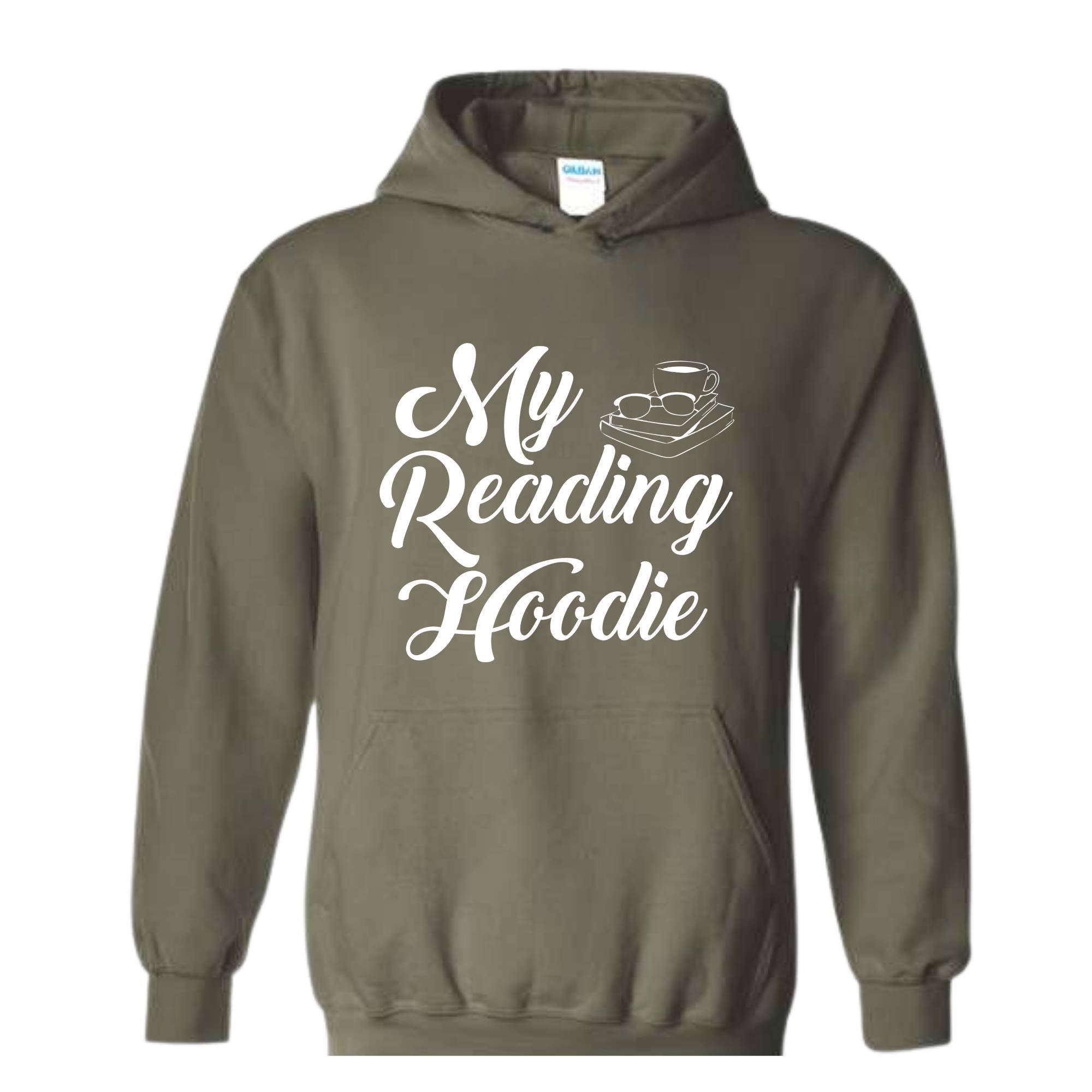 My Reading Hoodie, Cute Teacher Sweatshirt, Bookish Sweatshirt, Bookworm Hoodie, Gift for Readers, Librarian Hoodie