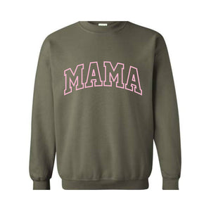 Personalized Mama Sweatshirt With Kid Names On Sleeve, Mothers Day Gift, Custom Sweatshirt, Birthday Gift For Mom