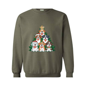 Christmas Corgi Sweatshirt, Christmas Sweatshirt, Corgi Sweaters, Merry Woofmas Shirt, Christmas Dog Sweatshirt, Dog Mom Sweaters