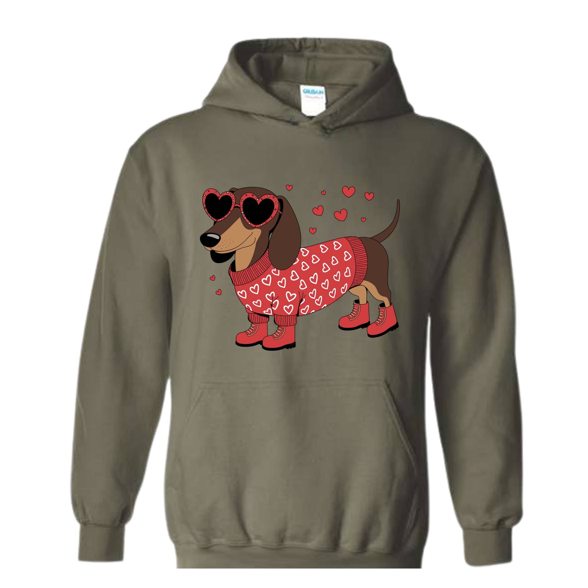 Dog Valentine Sweatshirt, Valentine Dog Hoodie, Dog Sweatshirt, Pet Lover Gift, Valentines Day Hoodie, Gift for Dog Mom