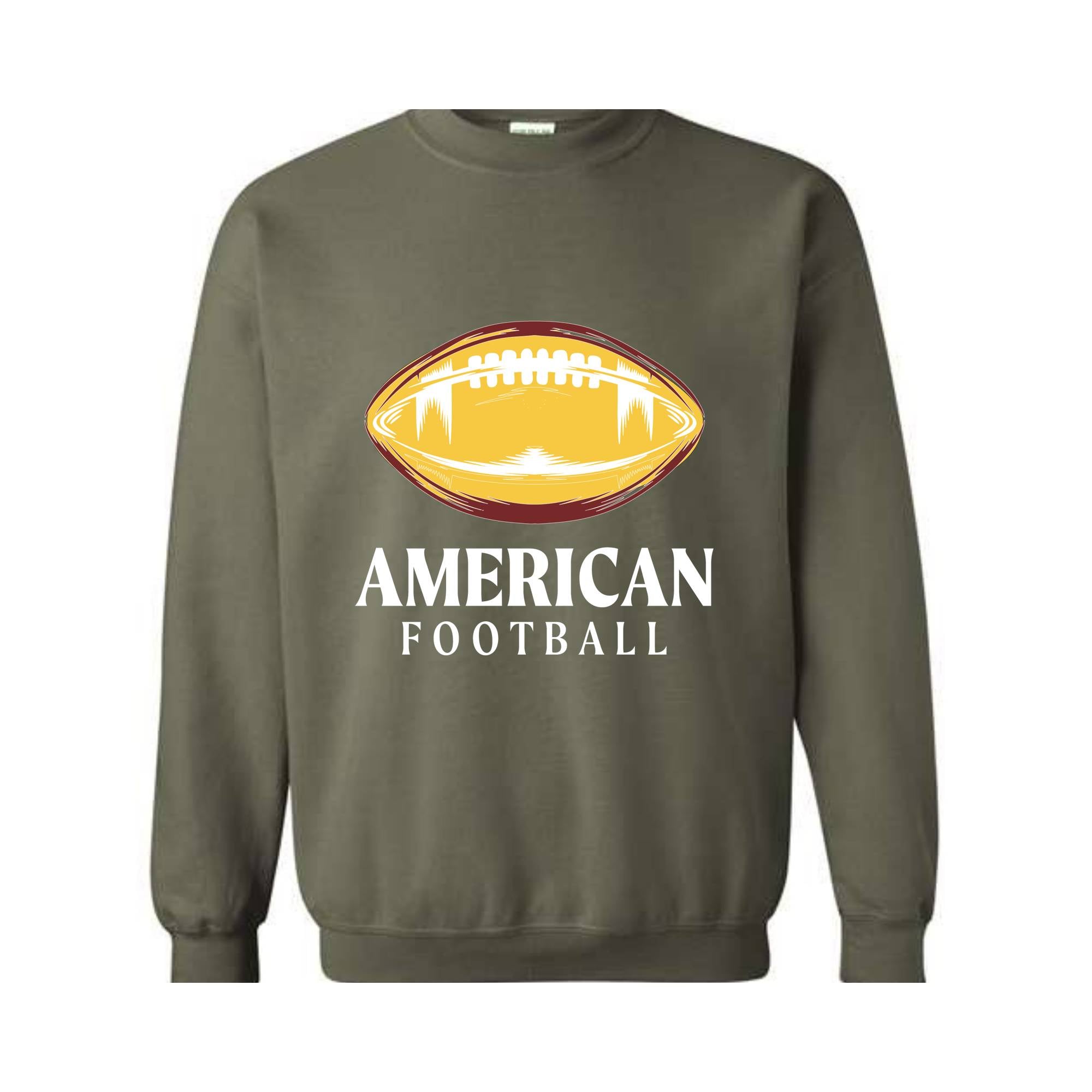 American Ball Sweater, Football Sweater, American Football Sweater, Football Gift Sweatshirt, Trendy Day, Trendy Sweater