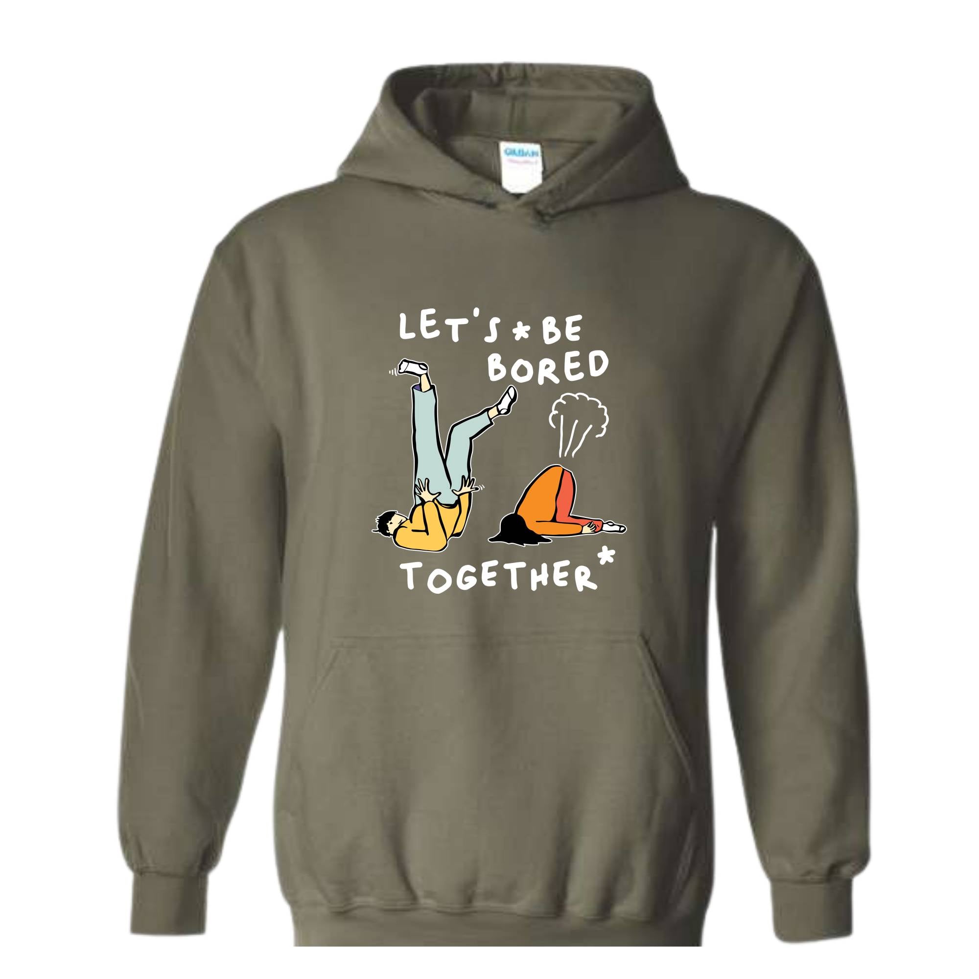 Let's Be Bored Together Sweatshirt, Funny Meme Sweatshirt, Meme Hoodie, Funny Meme Apparel, Funny Meme Hoodie, Streetwear