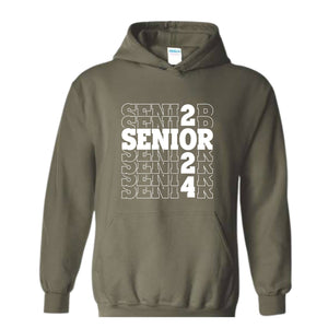 Senior 2024 Sweatshirt, Class of 2024 Sweater, Senior hoodie, Class 2024 Hoodie, Graduation Shirt, High School Graduation Gift