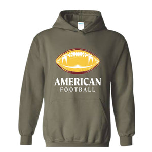 American Ball Sweater, Football Sweater, American Football Sweater, Football Gift Sweatshirt, Trendy Day, Trendy Sweater