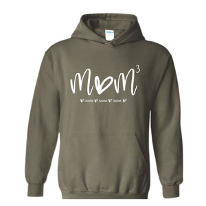 Mom Custom Hoodie, power Hoodie, Personalized Mom Hoodie, Custom Hoodie, Kids Names, Mom Children