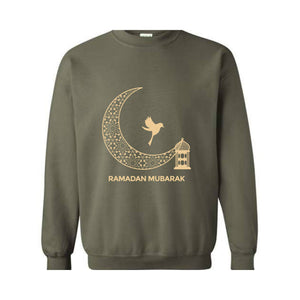 Ramadan Mubarak Sweatshirt, Muslim Peace Symbol Sweatshirt, Ramadan Kareem Sweatshirt, Ramadan Hoodie, Ramadan Apparel, Ramadan Gifts