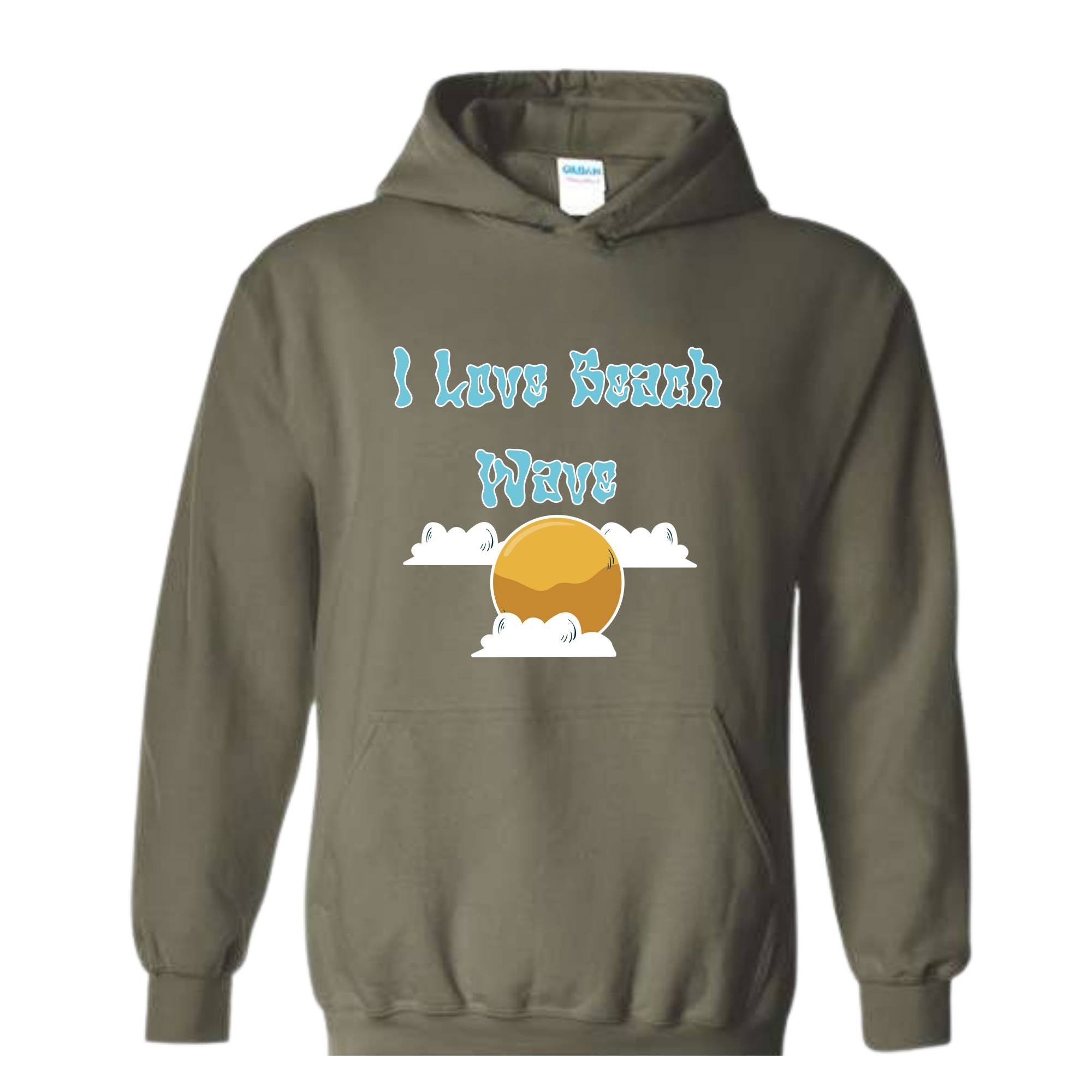 Beach Waves Hoodie, Sun With Beach Hoodie, Sun Hoodie, Trendy Hoodie, Holiday Hoodie, Weekend Hoodie, Happy Vibes Hoodie