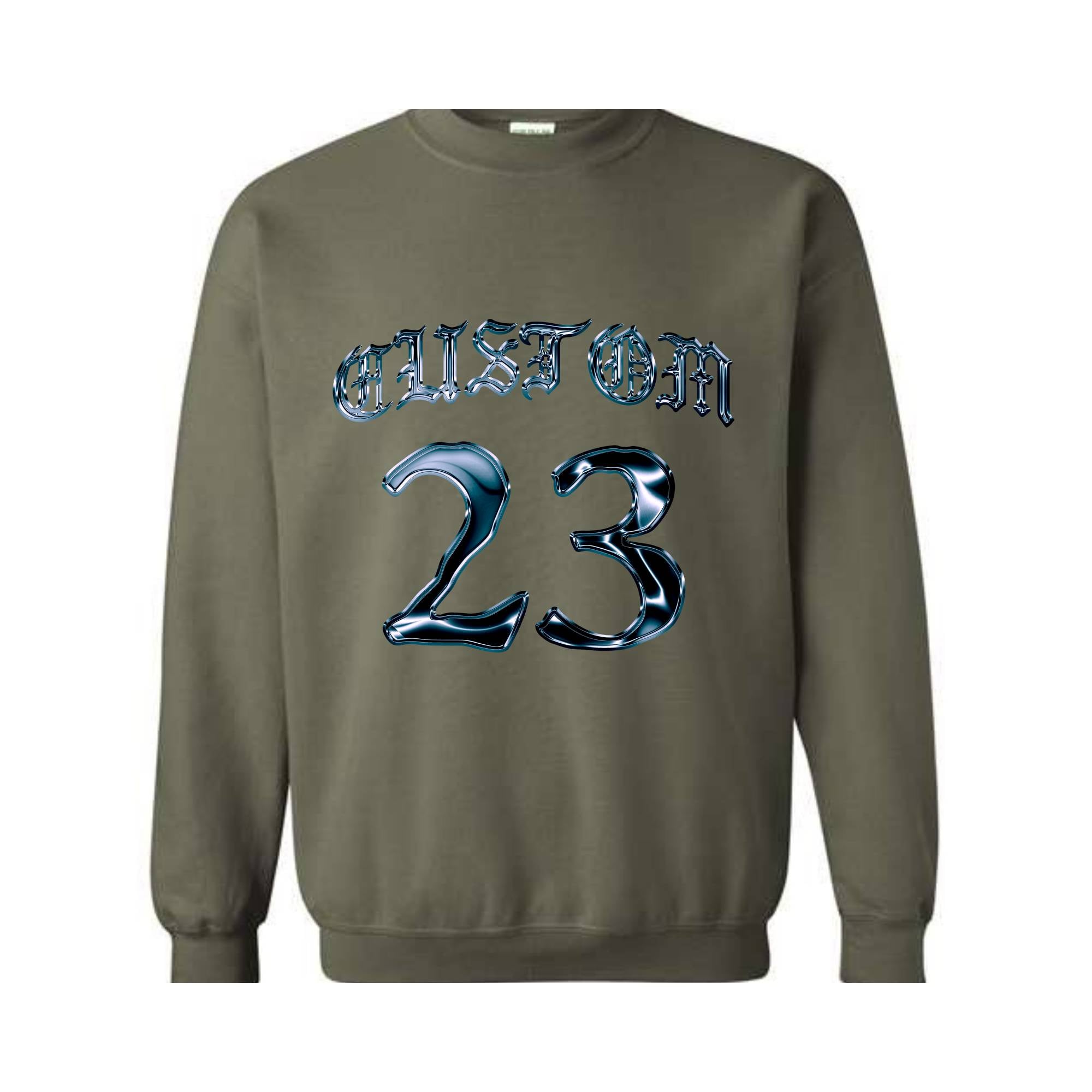 Custom Hoodie, Custom Sweatshirt, Custom Chrome Hoodie, Personalized Hoodie, Custom Apparel, Custom Text Hoodie, Custom Basketball