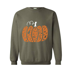 Fall Pumpkin Sweatshirt, Pumpkin Sweatshirt, Cute Pumpkin Shirt, Pumpkin Spice Shirt, Fall Crewneck, Cozy Season Sweatshirt, Fall Clothing