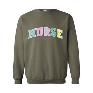 Nurse Bunny Sweatshirt, Cute Nurse Sweatshirt, Easter Nurse, Nurse Easter Sweatshirt, Nurse Appreciation, Nurse Life, Easter Squad