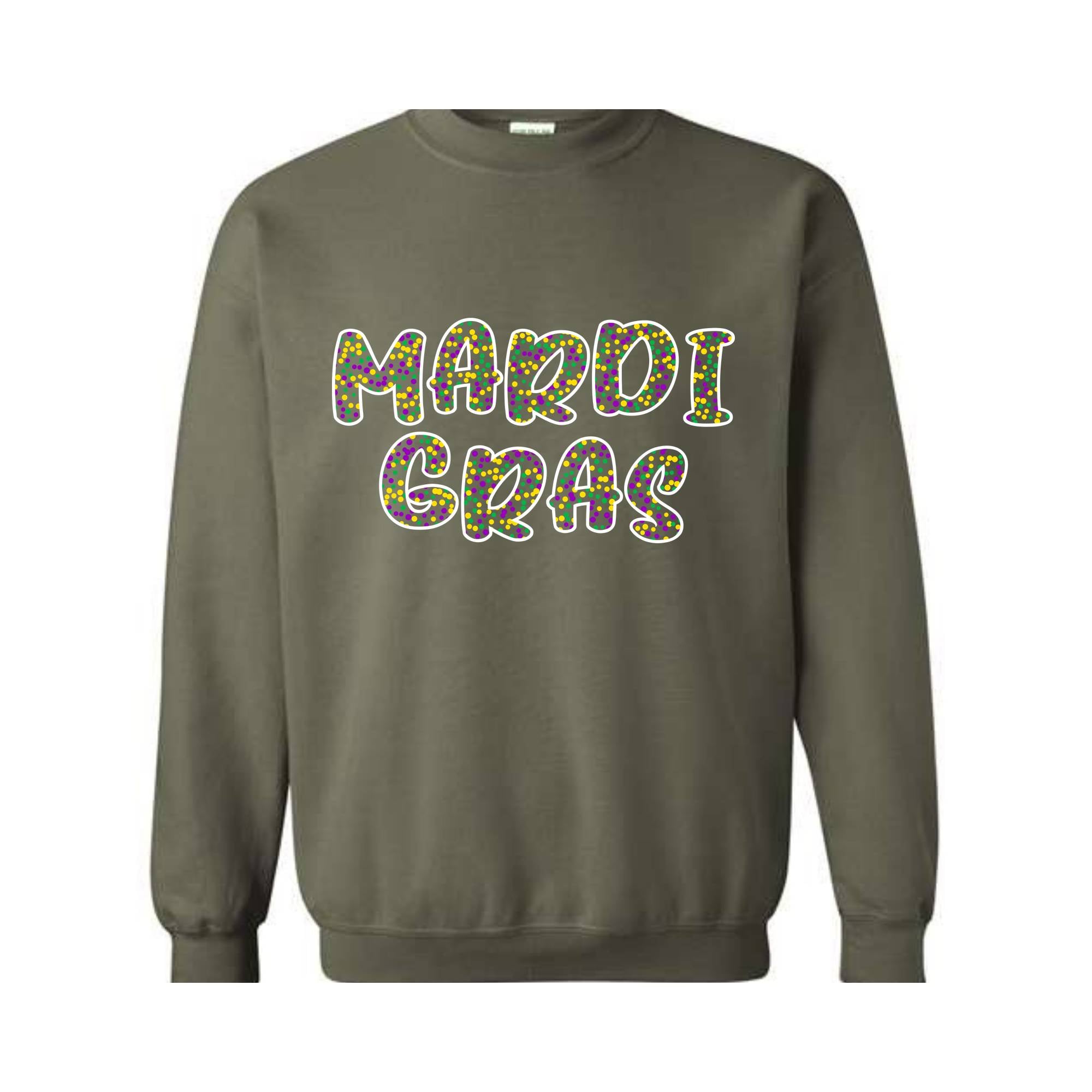 Mardi Gras Sweatshirt, Mardi Gras Pattern, Mardi Gras Celebrations, Mardi Gras Wear, Cute Mardi Sweater