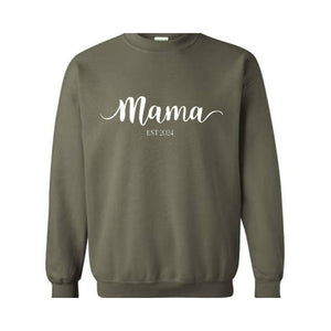 Personalized Mama Sweatshirt With Kids Names, Mama Sweatshirt, Mom Sweatshirt, Gift for Mom, Mama with Kids Names.