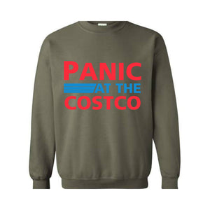 Panic At The Costco Sweatshirt, Retro Costco , Costco Lovers, Funny Costco , Washed , Costco Gifts