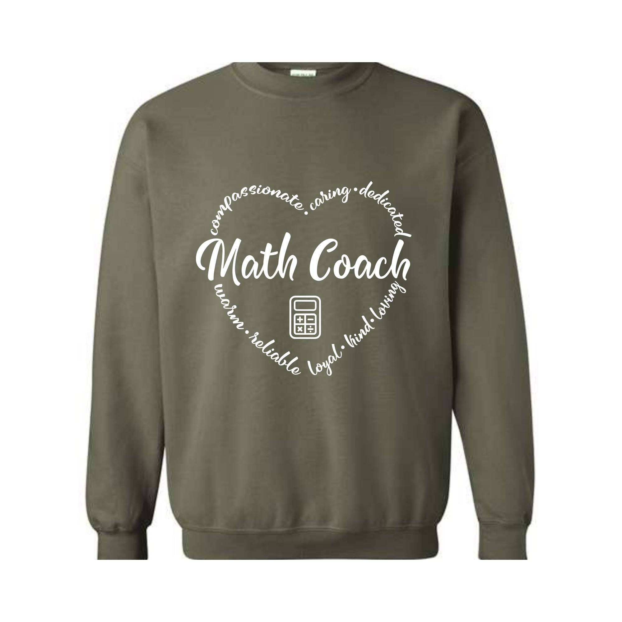 Math Coach Sweatshirt, Instructional Coach, Instructional Math Coach, Math Teacher Tee, Math Coach Tee