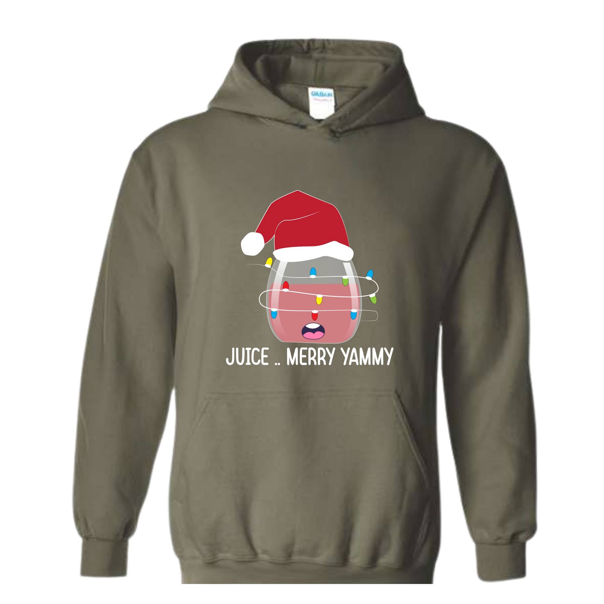 Christmas Party Sweatshirt, Christmas Hoodie, Womens Wine Glasses T-Shirt, Christmas Funny Sweater, juice Lover Xmas Sweater, Christmas Gift