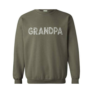 Grandpa Typography Sweatshirt, Funny Grandpa , Best Grandpa , Father Gift, Grandpa Birthday Gift, Funny Dad , Grandpa Gift